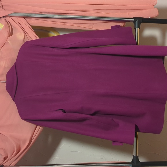 Anne Klein Double Breasted Wool Peacoat - Picture 9 of 9